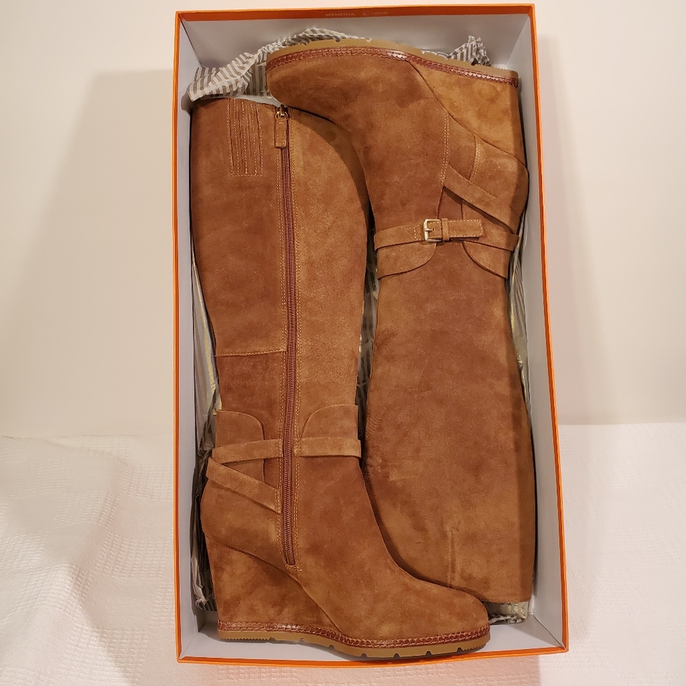🆕️ KATE SPADE SURIE TALL WEDGE BOOTS